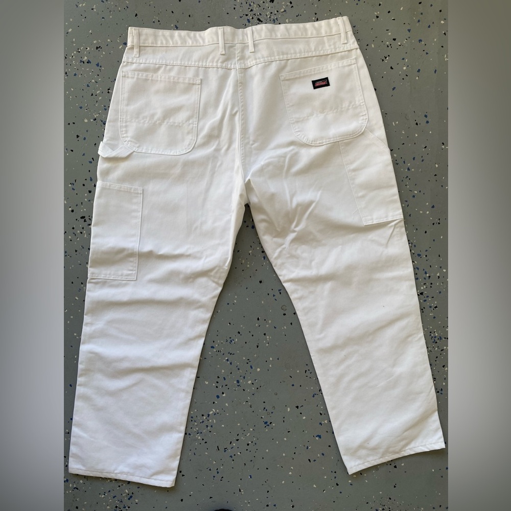 White Dickies Carpenter Pants 42x30